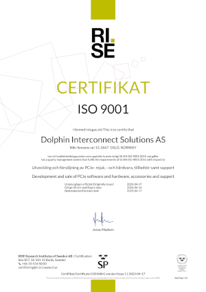 ISO9001 Certificate Quality Management