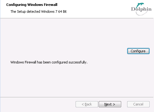 Windows Installer: Configure Firewall